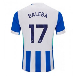 Fotbalové Dres Brighton Carlos Baleba #17 Domácí Oblečení 2025-26 Krátký Rukáv